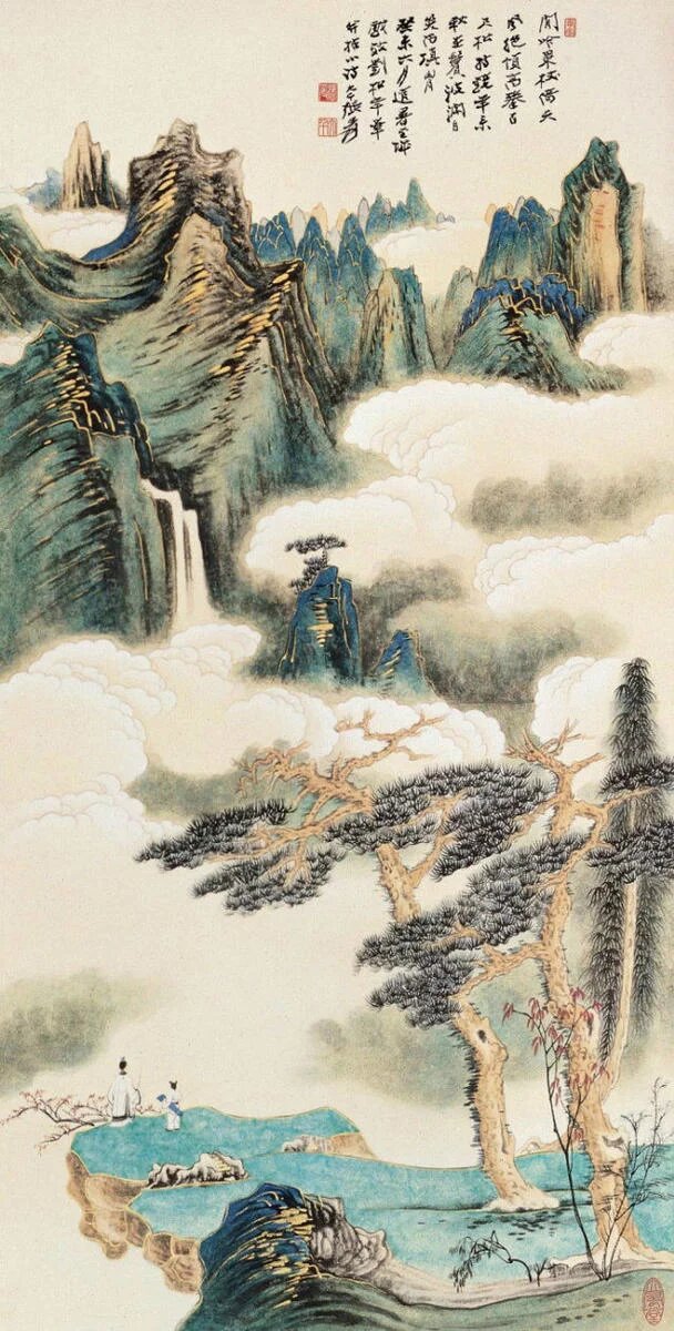 10首山水画题诗 展示中国画的神韵气质!